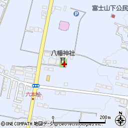 浅野公民館周辺の地図