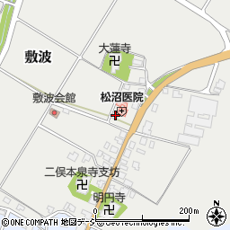 石川県羽咋郡宝達志水町敷波チ250-4周辺の地図