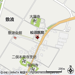 石川県羽咋郡宝達志水町敷波チ247周辺の地図