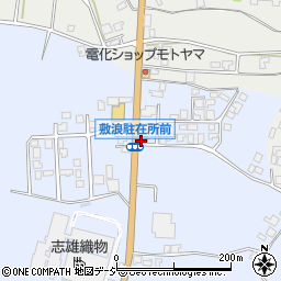 石川県宝達志水町（羽咋郡）敷浪（ハ）周辺の地図
