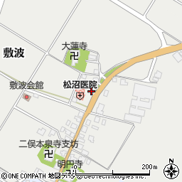 石川県羽咋郡宝達志水町敷波チ243周辺の地図