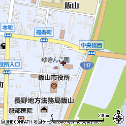 長野県飯山市飯山福寿町周辺の地図