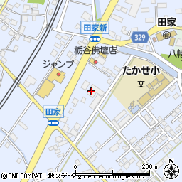 有限会社田中保険コンサルタント周辺の地図
