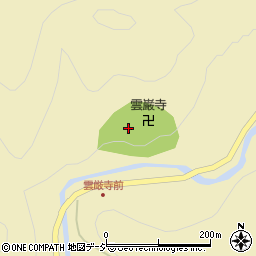 栃木県大田原市雲岩寺27-1周辺の地図