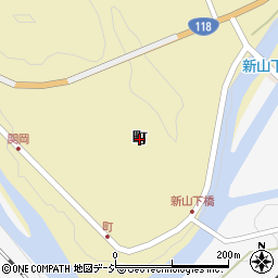 福島県矢祭町（東白川郡）関岡（町）周辺の地図