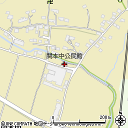 関本中公民館周辺の地図