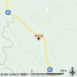 須田貝周辺の地図