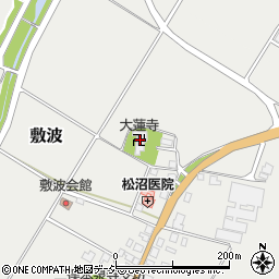 石川県羽咋郡宝達志水町敷波ト91周辺の地図