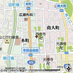 富山県氷見市本町19-8周辺の地図