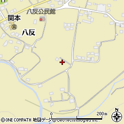 茨城県北茨城市関本町八反210周辺の地図
