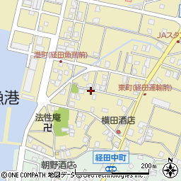 富山県魚津市東町周辺の地図