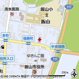 飯山商工会議所周辺の地図