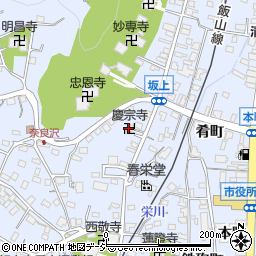 慶宗寺周辺の地図