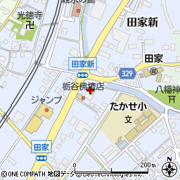 セブンイレブン黒部田家店周辺の地図