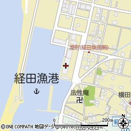 魚津漁協周辺の地図