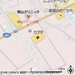 カワチ周辺の地図