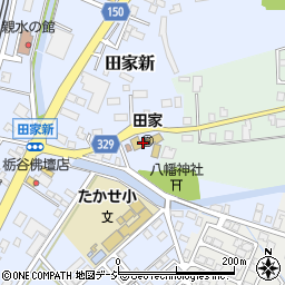 富山県黒部市田家新555周辺の地図