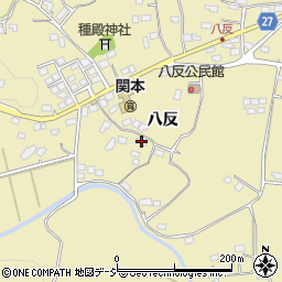 茨城県北茨城市関本町八反292周辺の地図