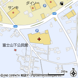 カインズ大田原店周辺の地図