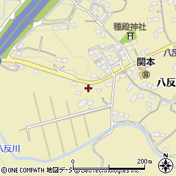 茨城県北茨城市関本町八反6周辺の地図