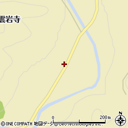 栃木県大田原市雲岩寺77周辺の地図