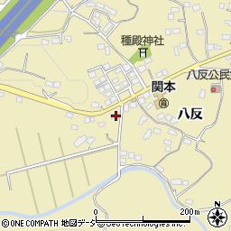 茨城県北茨城市関本町八反319周辺の地図