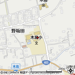 飯山市立木島小学校周辺の地図