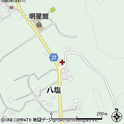 栃木県大田原市八塩149周辺の地図