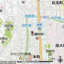 富山県氷見市本町2-3周辺の地図