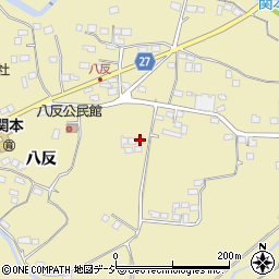 茨城県北茨城市関本町八反124周辺の地図