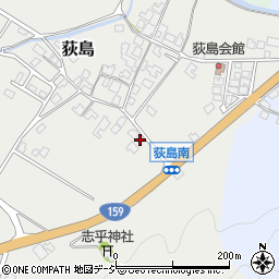 石川県羽咋郡宝達志水町荻島い45周辺の地図