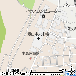 飯山中央市場株式会社　水産部周辺の地図