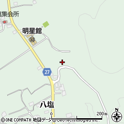 栃木県大田原市八塩221周辺の地図