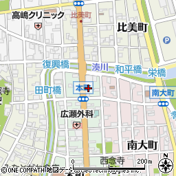 富山県氷見市本町16-17周辺の地図