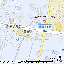 赤から鍋とセセリ焼 赤から 大田原店周辺の地図