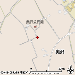 栃木県大田原市奥沢644周辺の地図