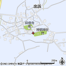石川県宝達志水町（羽咋郡）出浜（ヘ）周辺の地図