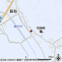 石川県羽咋郡宝達志水町荻谷子周辺の地図