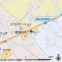 イエステーション　大田原店周辺の地図