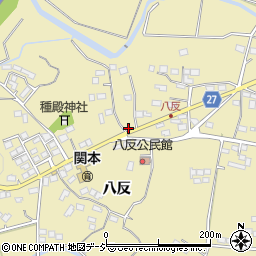 茨城県北茨城市関本町八反103周辺の地図