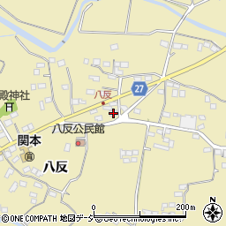 茨城県北茨城市関本町八反110周辺の地図