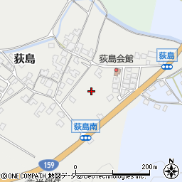 石川県宝達志水町（羽咋郡）荻島（い）周辺の地図