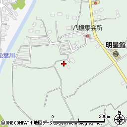 栃木県大田原市八塩744-3周辺の地図