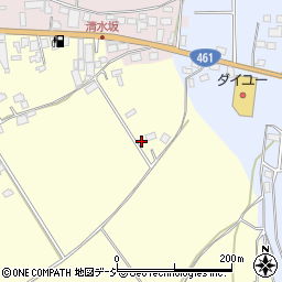 栃木県大田原市狭原1076周辺の地図