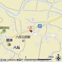 茨城県北茨城市関本町八反109周辺の地図