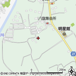 栃木県大田原市八塩744-1周辺の地図
