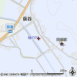 石川県羽咋郡宝達志水町荻谷竹周辺の地図