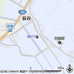 石川県宝達志水町（羽咋郡）荻谷（竹）周辺の地図
