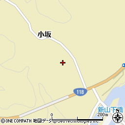 福島県東白川郡矢祭町関岡小坂周辺の地図