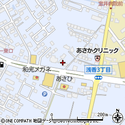 足利銀行大田原南出張所 ＡＴＭ周辺の地図